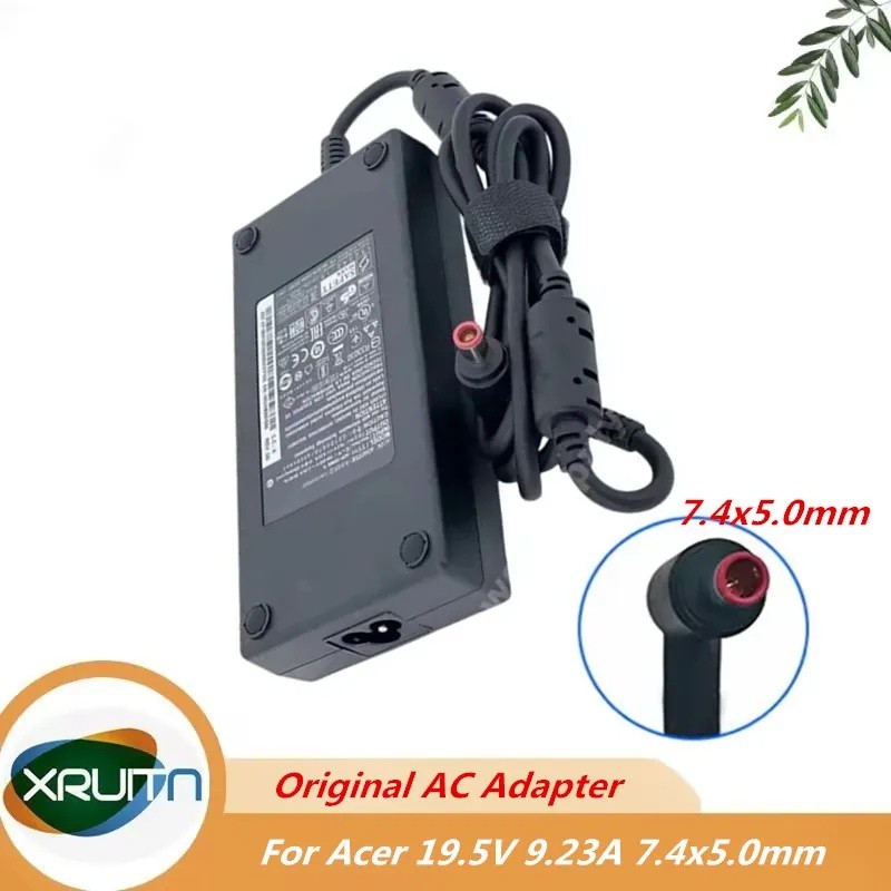 Original 180W 19.5V 9.23A 7.4*5.0 มม.อะแดปเตอร์ AC ADP-180MB K สําหรับ Acer Predator 17 G9-792 G9-79