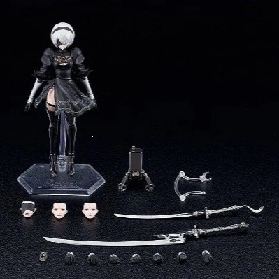 Goddess of Games 2B Miss Yolha Automatic Humanoid Animation Version Action Figure Model Boxed Figure