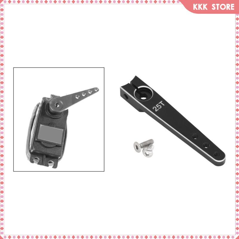 [Wishshopefhx] Metal Servo Arm Metal 25T Servo Arm Steering Arm Server Rocker Sturdy 6 ชิ้น