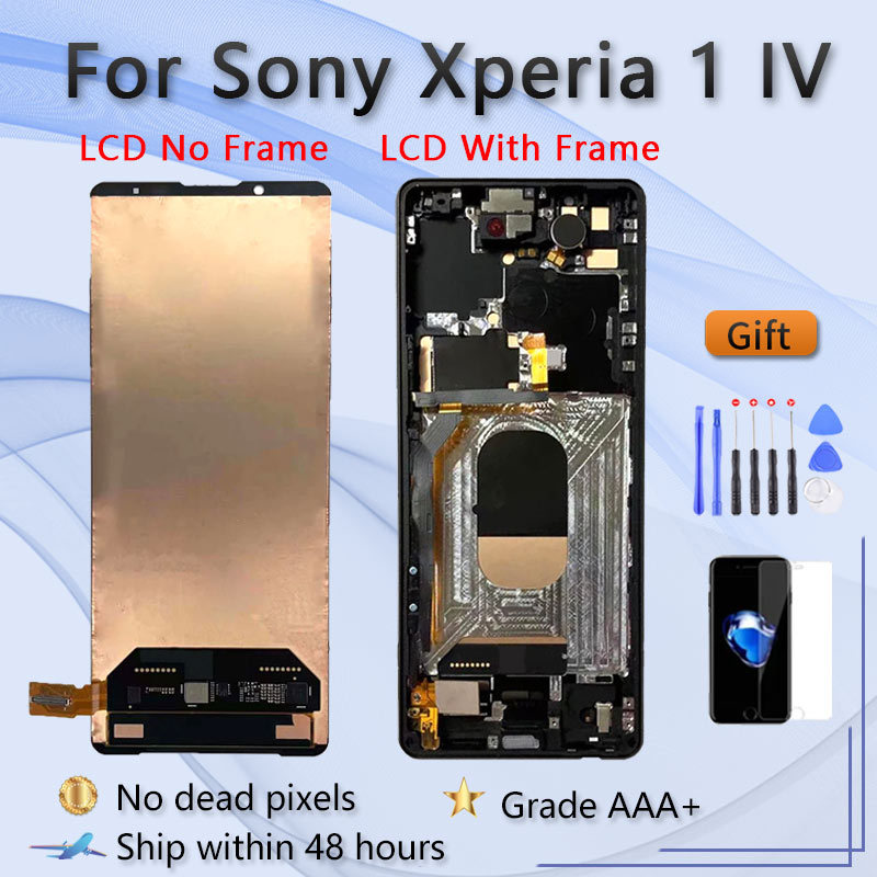 6.5 "OEM LCD สําหรับ Sony Xperia 1 IV XQCT54 XQ-CT72 XQ-CT54 XQ-CT62 XQCT62-B จอแสดงผลหน้าจอสัมผัสสํ