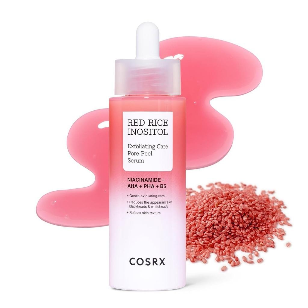 COSRXRedRicePorePeel,headRemoverAHABHAPHA,2.7floz|94% DeadCellRedction,GentleFaceExfoliator withRice