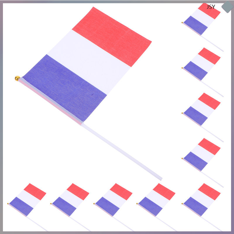France Friendship Table Flag แบนเนอร์ตกแต่งฝรั่งเศสโต๊ะทํางานเดสก์ท็อปธงคลาสสิก junshaoyip