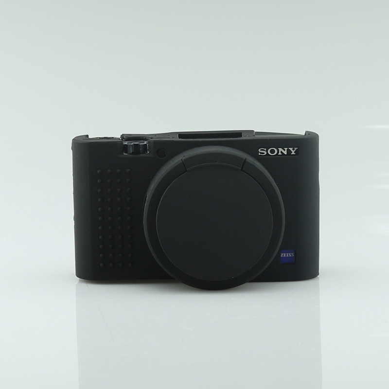 เหมาะสําหรับ Sony Sony RX100M3/M4/M5 Micro Single Protective Case เคสซิลิโคนสีดํา