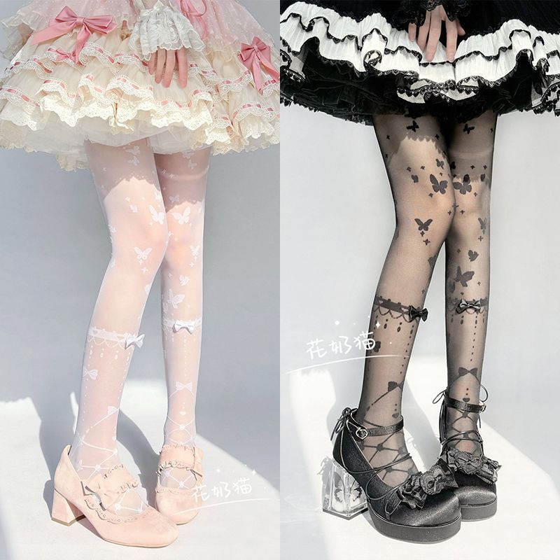 Lolita Lolita Lolita Bow Pantyhose