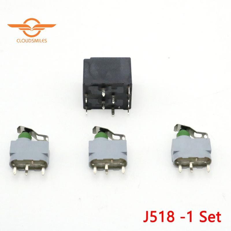 [CloudsMiles.th] J518 ESL/ELV พวงมาลัยคอลัมน์ล็อคมอเตอร์ Actuator สวิตช์ควบคุมรีเลย์ชุดซ่อม 4F090585