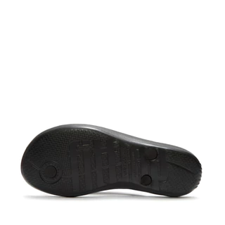 FITFLOP X KH IQUSHION BUTTON รองเท้าแตะผู้หญิง รุ่น AUQ-001 สี BLACK