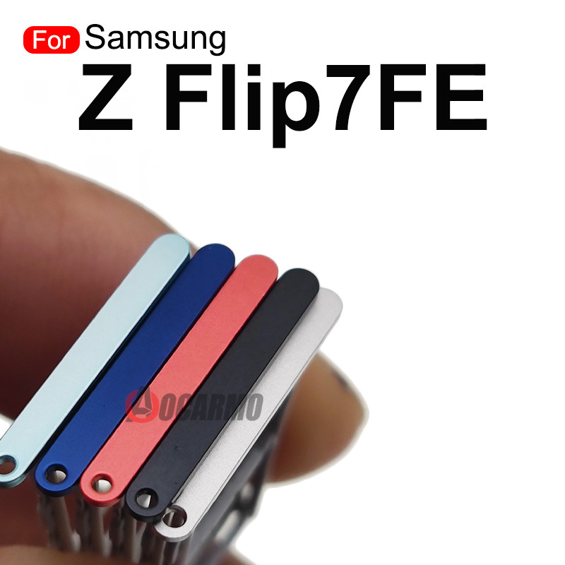 1X สําหรับ Samsung Galaxy Z Flip 7FE ถาดซิมเดี่ยว Dual SIM Card Holder Slot อะไหล่ทดแทน