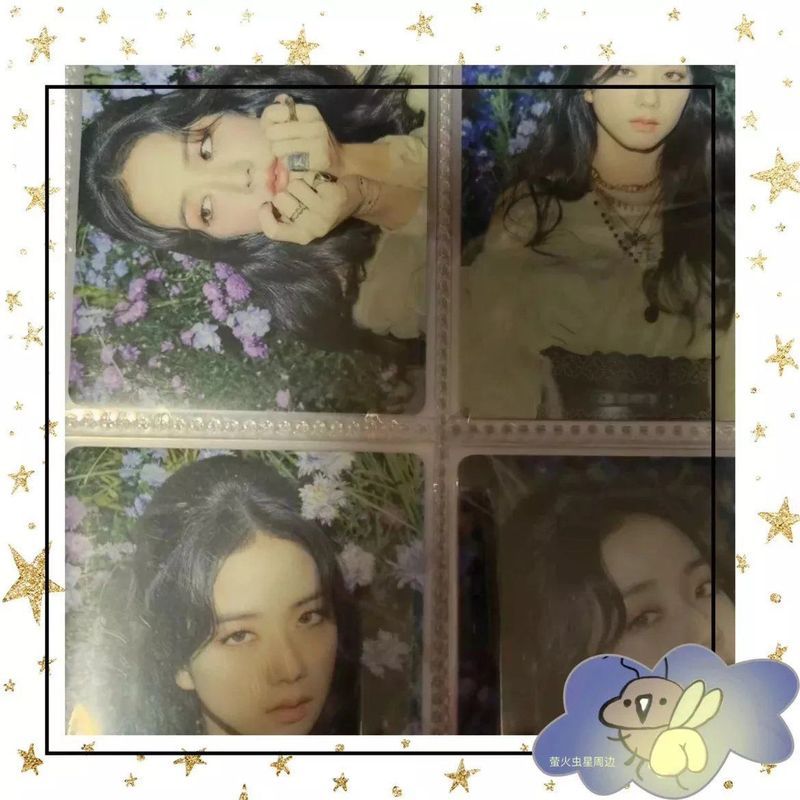 Black blackpink Kim jisoo jisoo jisoo Flower Sea Show Photocard ดูรูปภาพที่เลือก Photocard