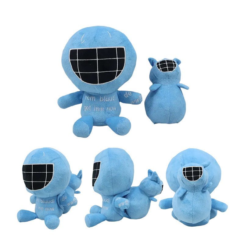 Bluudude Plushie Bluude Plushie หุ่นยนต์ สินค้าสร้างสรรค์ตุ๊กตาของขวัญ