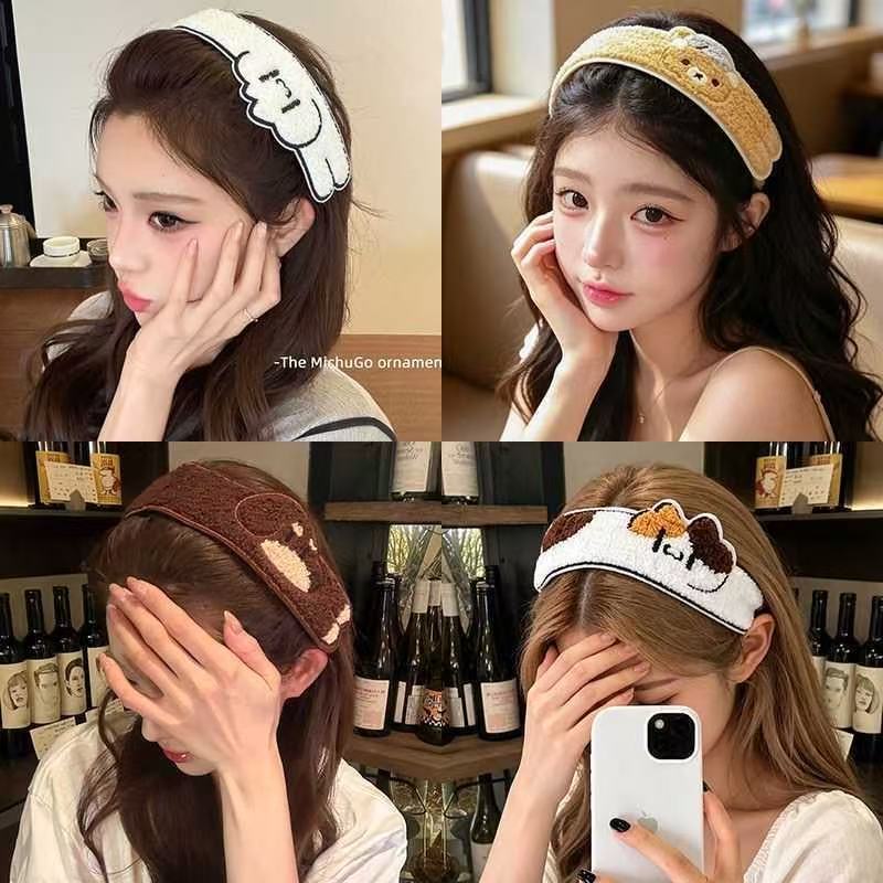 น่ารักน่าเกลียดน่ารักปลาน้อยยาวลานคาดศีรษะเมจิกสติ๊กเกอร์กิ๊บอุปกรณ์ผม