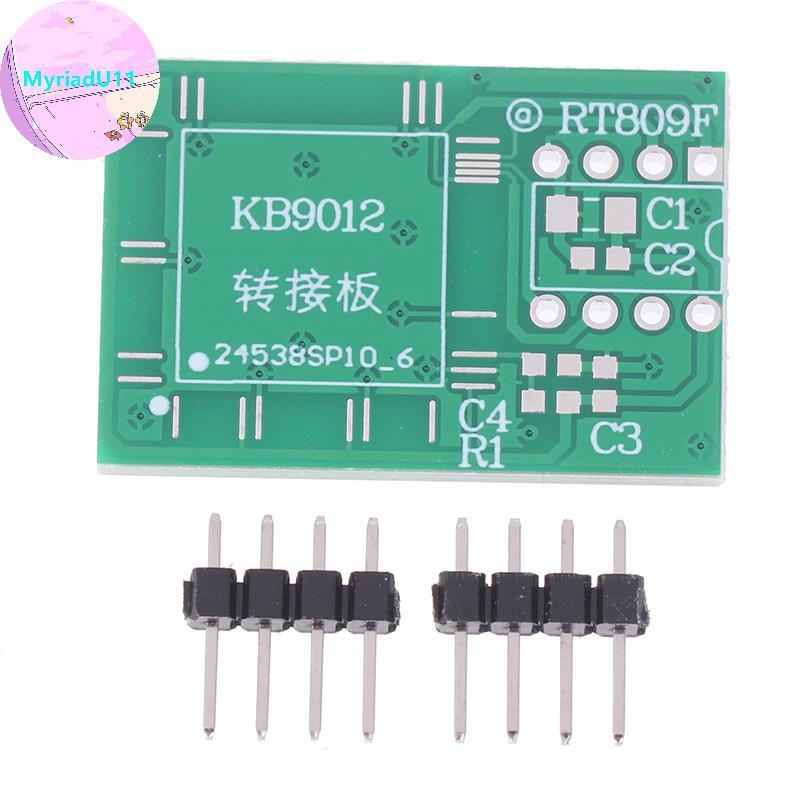 MyriadU KB9012 Simple PCB Transfer Board สําหรับ RT809F RT809H โปรแกรมเมอร์อุปกรณ์เสริม Offline พูดอ