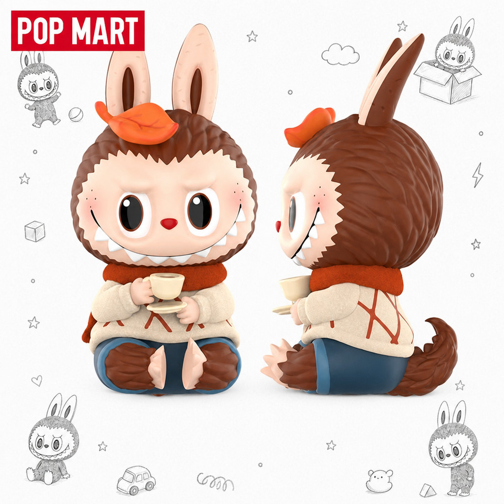 POPMART POPMART ZIMOMO Warm Sweater ของขวัญเล่นอินเทรนด์