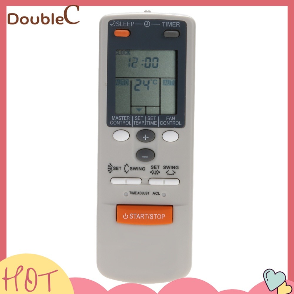 Double C .✿   รีโมทคอนโทรลเครื่องปรับอากาศสําหรับ Fujitsu AR-JW2 AR-DB2 AR-DB7 AR-HG1 AR-J