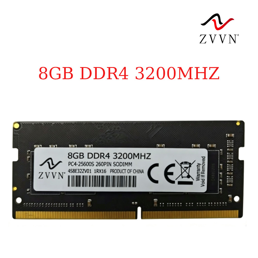 สําหรับ ZVVN 8GB DDR4 3200 MHz PC4-25600 SODIMM 260-Pin 1Rx16 หน่วยความจําแล็ปท็อป RAM BL