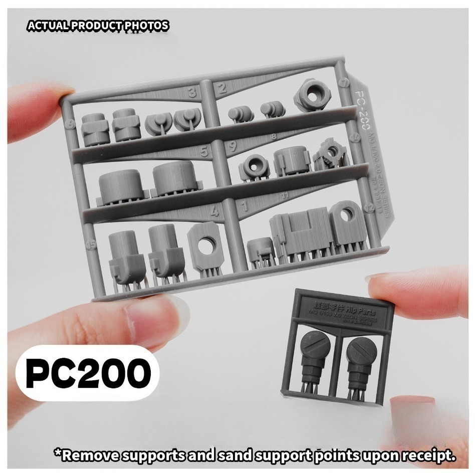 QSYJ PC Runner อะไหล่ PC200 PC202 fit สําหรับ MG Series ทั่วไปใช้ MG RX-78-2 2.0 GOUF ZEON (ไม่รวมชุด)