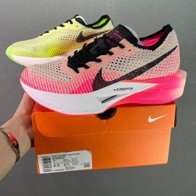 Vaporfly Next 3 รองเท้าวิ่งผู้ชายและผู้หญิง Ultralight Breathable ตาข่าย Vaporfly Next 2 รองเท้ากีฬา