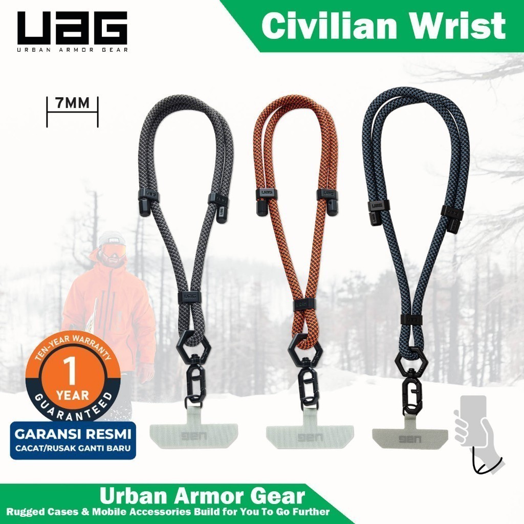 UAG Civilian Wrist Tether สายคล้องข้อมือ สายคล้องโทรศัพท์ สำหรับ iPhone Samsung