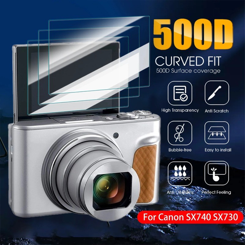 1-3PCS 9H HD กระจกนิรภัยสําหรับ Canon PowerShot N N2 SX600 HS SX610 HS SX620 HS SX710 HS SX720 HS SX