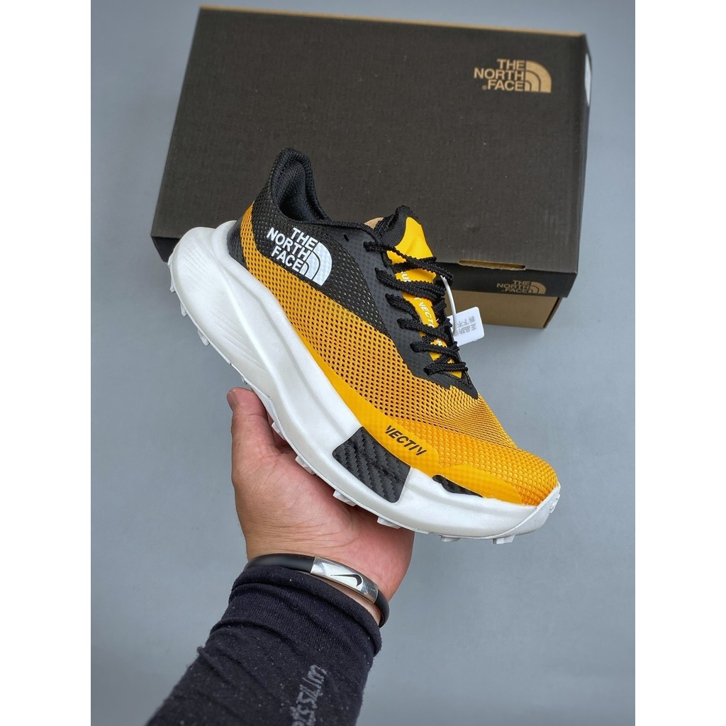 The North Face Summit Vectiv Pro 2 รองเท้าเดินป่ากลางแจ้งทนต่อการสึกหรอน้ําหนักเบา Breathable ผู้ชาย