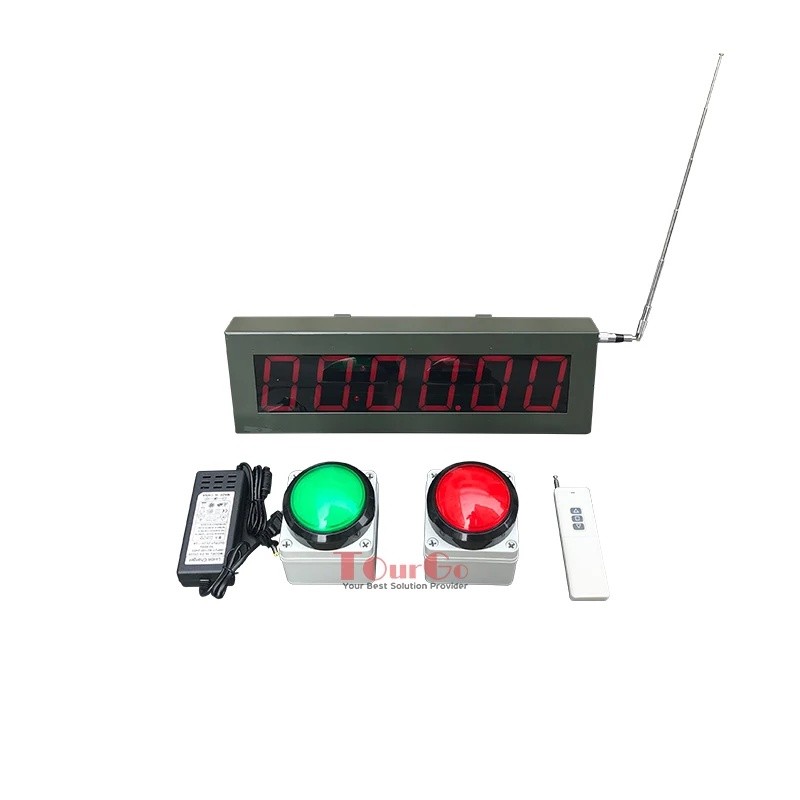 T3FA มัลติฟังก์ชั่นดิจิตอล Interval LED Fitness Timer สําหรับยิม
