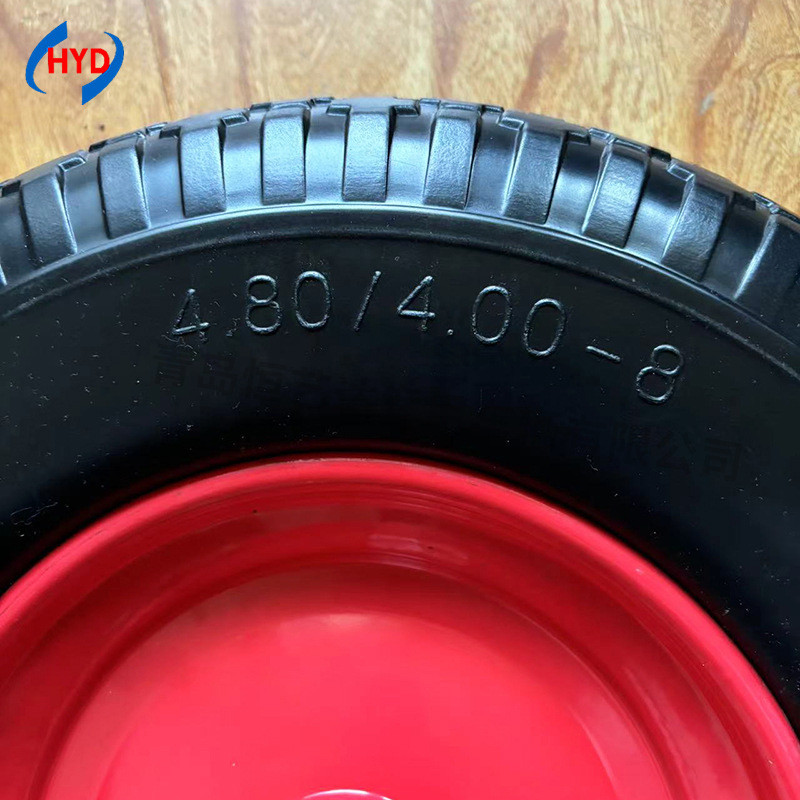 PU FOAM WHEEL 16 < X4.00-8 PU FOAM WHEEL รถบรรทุก Unicycle ยางเครื่องมือล้อรถ