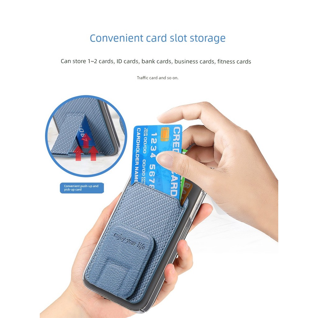 wallet magsafe magsafe wallet เคสโทรศัพท์ Apple วาง oppo Magnetic Card Holder