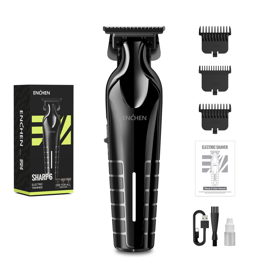 ENCHEN Sharp 6 มัลติฟังก์ชั่น Zero Gap T-Blade 5000RPM มอเตอร์ทรงพลัง ของขวัญที่ดีที่สุด