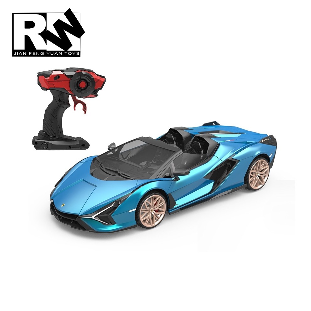 RW JFY 1/16 Scale Lamborghini Sian RC รถของเล่น 2.4GHz 4CH รีโมทคอนโทรล Super Sports Racing รุ่นสําห