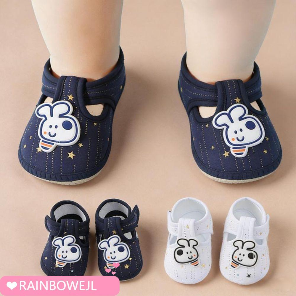 RAINBOWEJL First Walker Shoes, Breathable Soft Sole Infant Walker Shoes, Cute Anti-slip Cartoon Anim