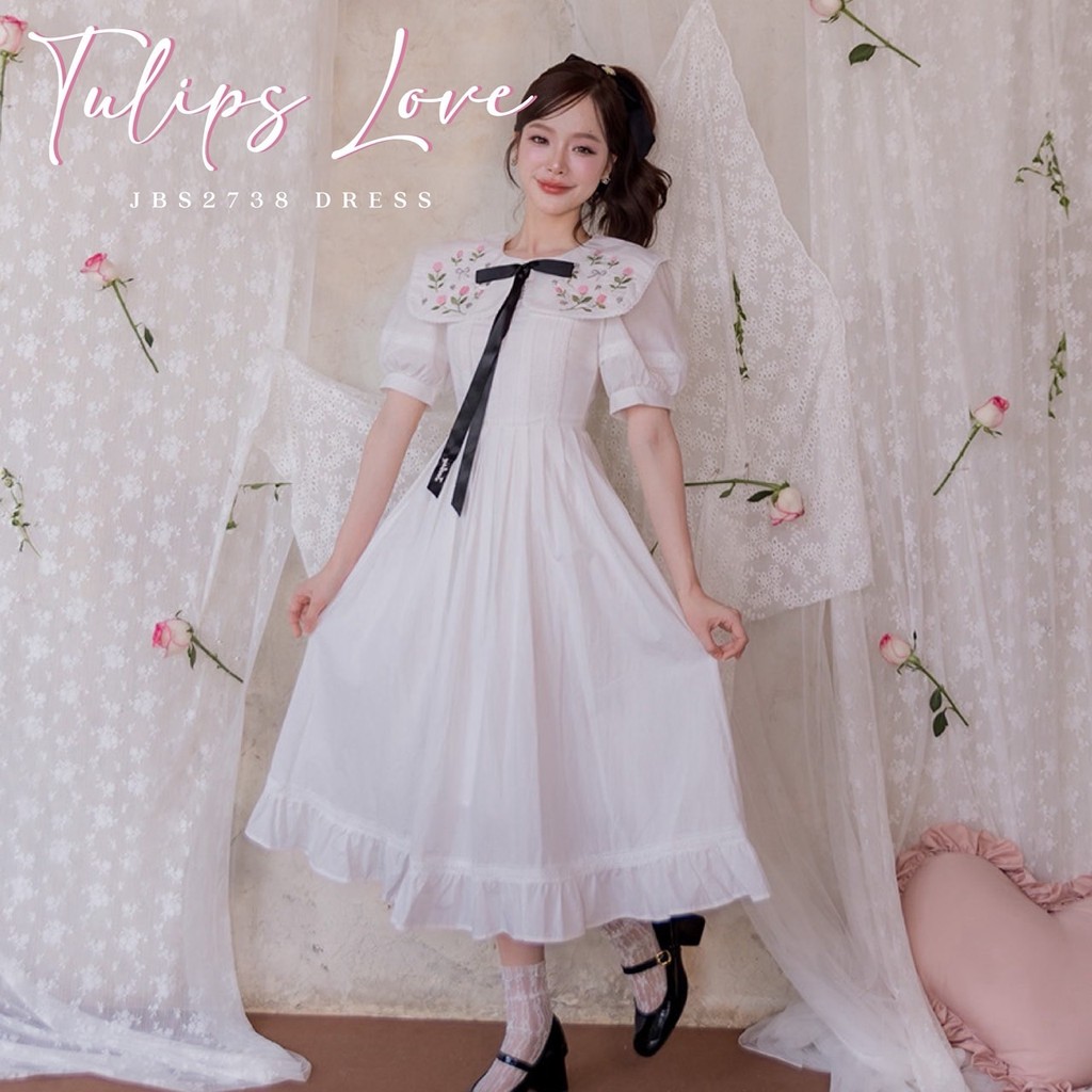 #JBS2738 Tulips Love Dress Joobs studio