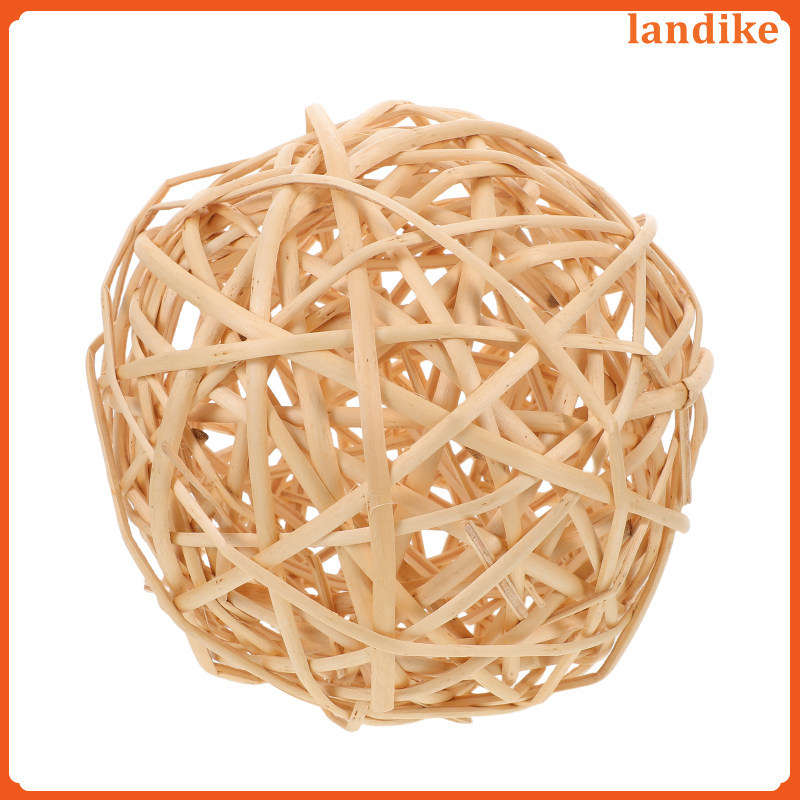 Decor Decorative for Bowl Centerpiece Willow Woven Rattan Hanging Decoration 20.00X20.00X20.00CM Bei