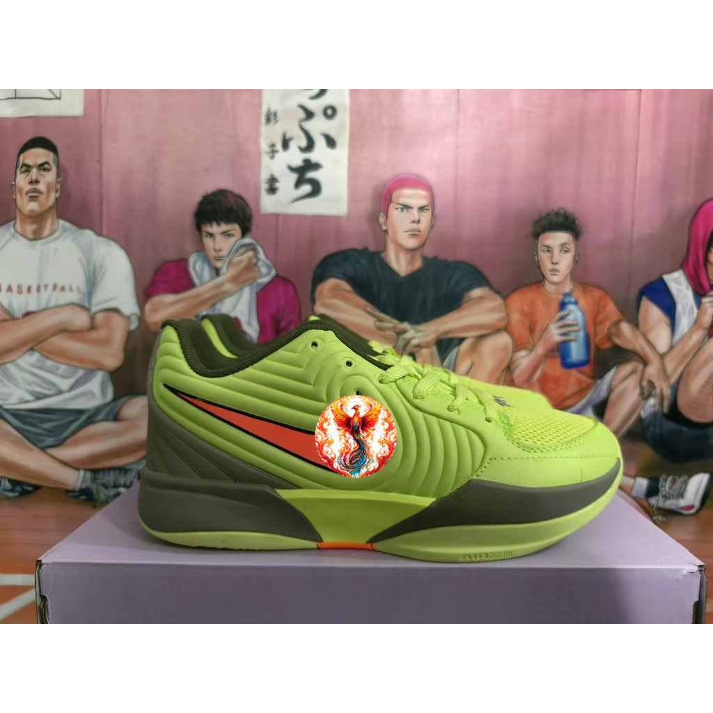 [คลังสินค้าพร้อมจัดส่งฟรี]Company Gre JA 2 Low-Top Morante รองเท้าบาสเก็ตบอลกีฬาลําลองรุ่นที่สอง LFN