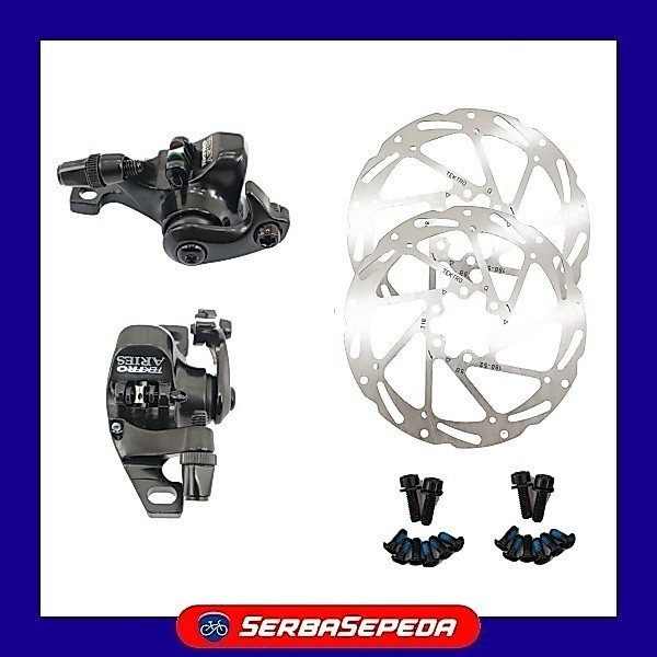 เบรคจักรยาน - Tektro Disc Brake Aries รวม 6 Bolt ROTOR