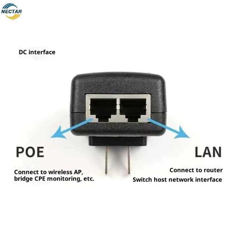 อะแดปเตอร์ TAR POE สําหรับเราเตอร์ Repeater 24V 1A | 48V 0.5A สําหรับ POE Splitter Power หัวฉีดอะแดป