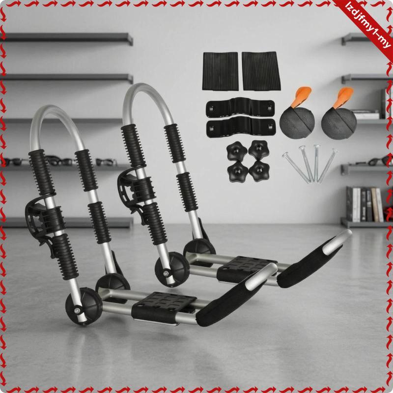 Leipupa 2 ชิ้น Kayak Roof Rack อานที่นั่ง Carrier Rack แผ่นโฟมอุปกรณ์เสริมสําหรับรถยนต์สําหรับ