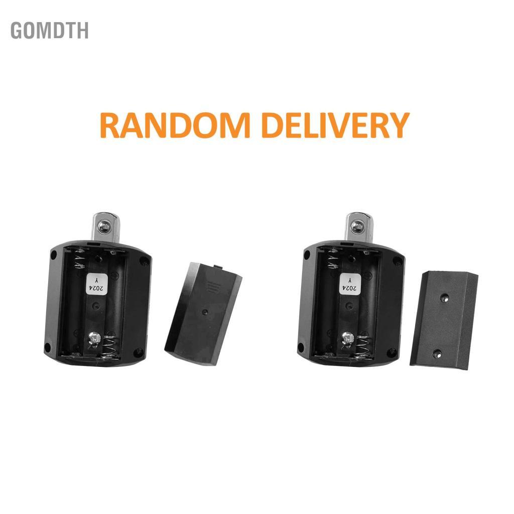 Gomdth Gomdth อะแดปเตอร์แรงบิดดิจิตอลอิเล็กทรอนิกส์พร้อมจอแสดงผล LCD วัด Nm Kg-Cm Ft-Lb In-Lb ประแจช