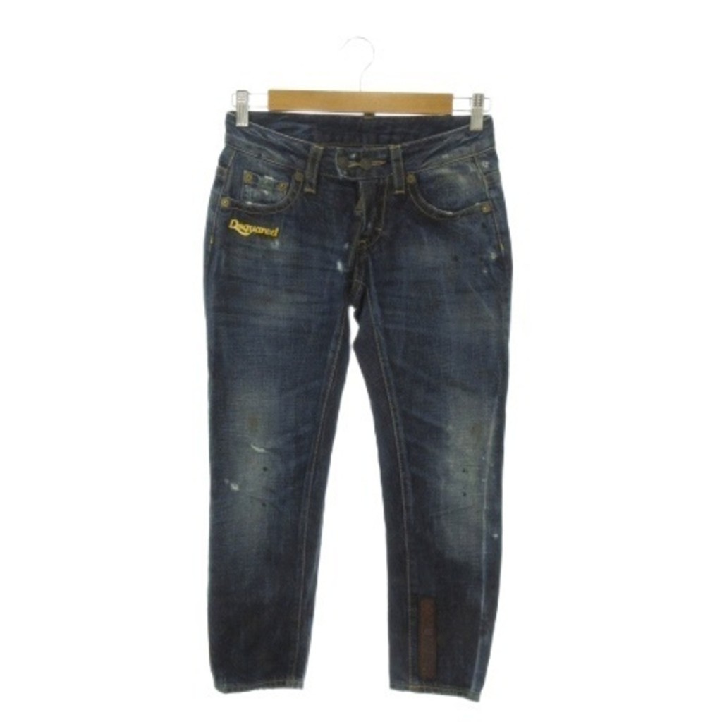 Dsquared2 Jeans dark Damaged denim blue Direct from Japan Secondhand