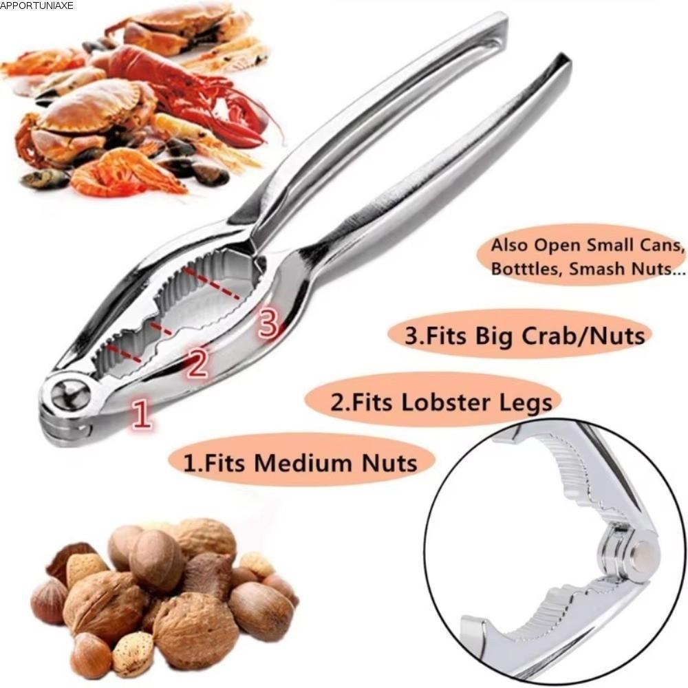 APPORTUNIAPY Crab Eating Tool, Lobster Clamp Easy Shell Removal Cracker, Crab Peel Crab Trap เครื่อง