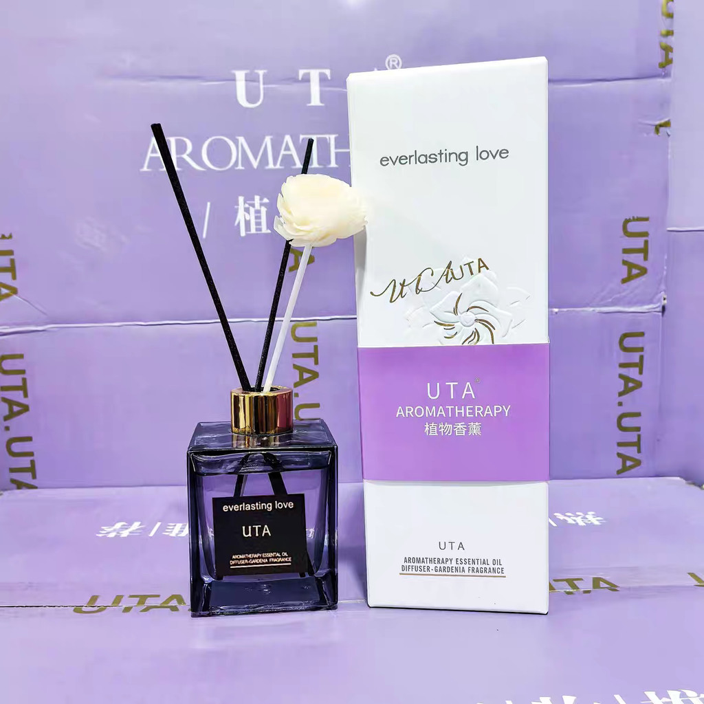 UTA UTA UTA Gardenia Plant Aromatherapy โรงแรมในครัวเรือนรถกลิ่นหอมติดทนนานอากาศบริสุทธิ์