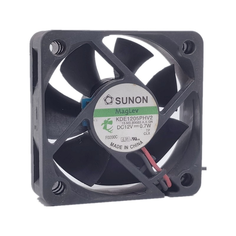 KDE1205PHV2 Original SUNON 5015 12V Magnetic Levitation Ultra-Silent Cooling Fan พัดลมแชสซี