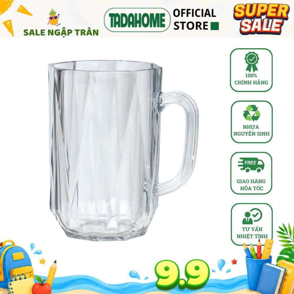 HOKORI 6389 VIETAMES JAPANESE Diamond Drinking Cup, Smoothie Beer Drinking Cup 460ml - TADAHOME