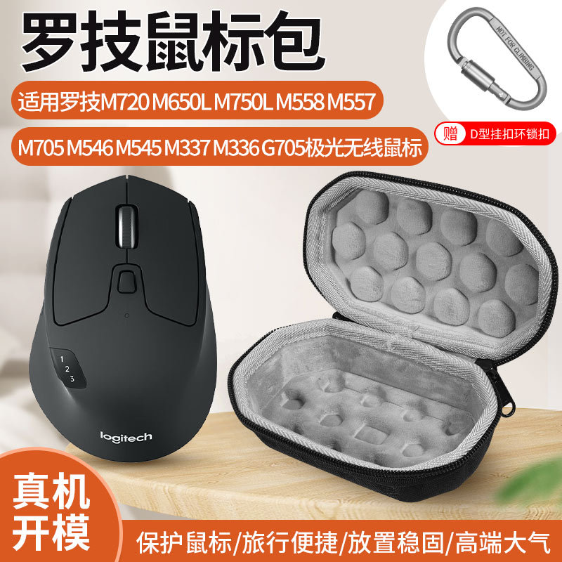 เหมาะสําหรับ Logitech M650L M750L M558 M557 กระเป๋าเก็บเมาส์ M705 M546 M545 M337 M336 G705 Aurora เม
