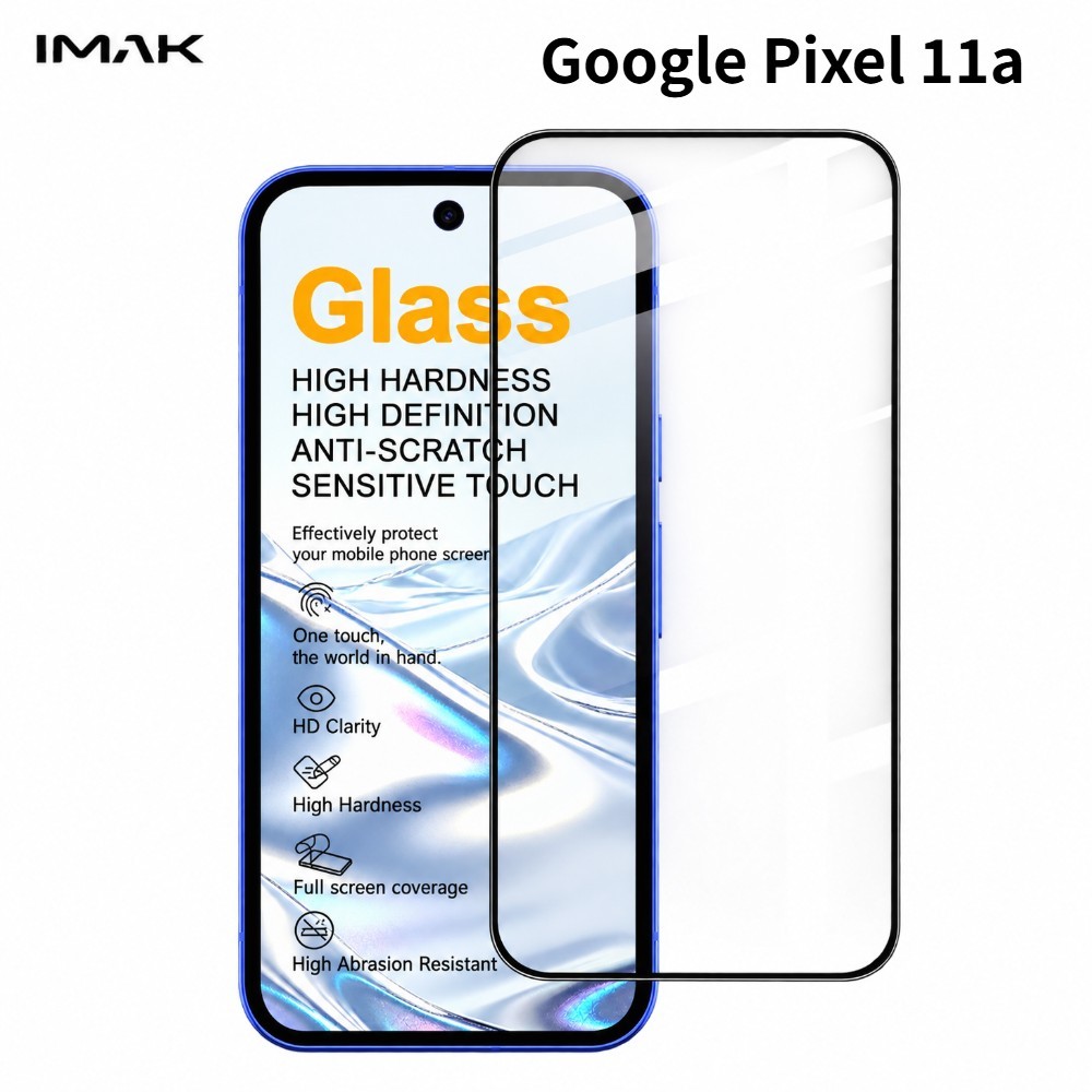 ฟิล์มกระจก สำหรับ Google Pixel 11a Pixel11a ป้องกันลายนิ้วมือ 9H ความแข็ง FM0003