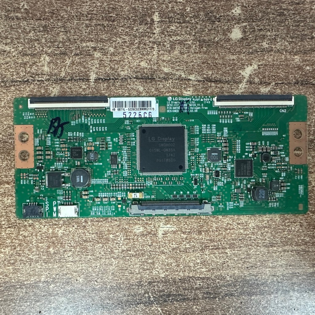 Original Creative ขนาด 55M55E 55G3 55V1 KX49 49KX1 Logic Board 6870C-0738A