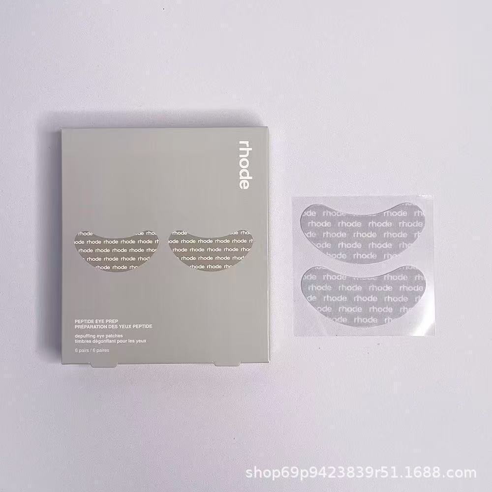 ขายร้อนผลิตภัณฑ์ใหม่ rhode ขายร้อน peptide peptide Eye Patch กล้วยสไตล์ peptide Eye Essence Patch 6 