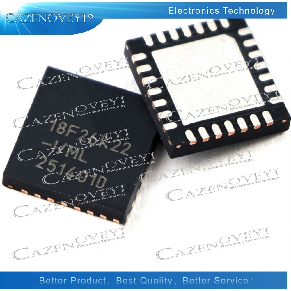 5 ชิ้น PIC18F26K22-I-ML QFN-28