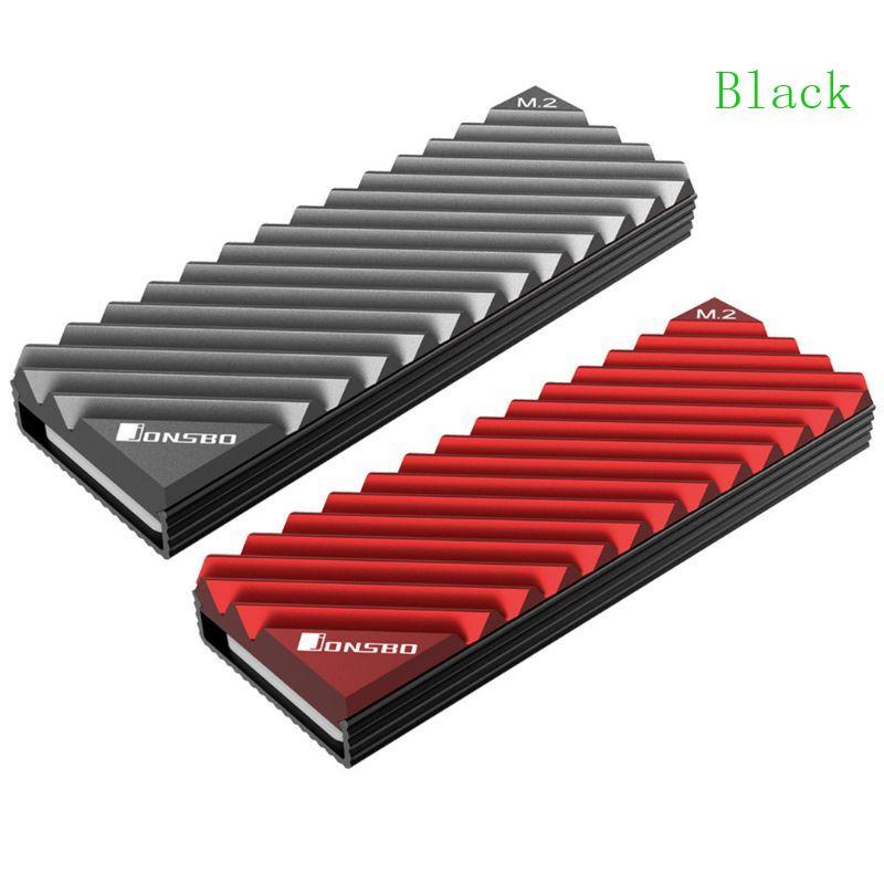 สีดําสําหรับ M 2 SSD 2280 ฮีทซิงค์ Cooler M2 2280 SSD Solid State Hard Disk หม้อน้ํา M2-3