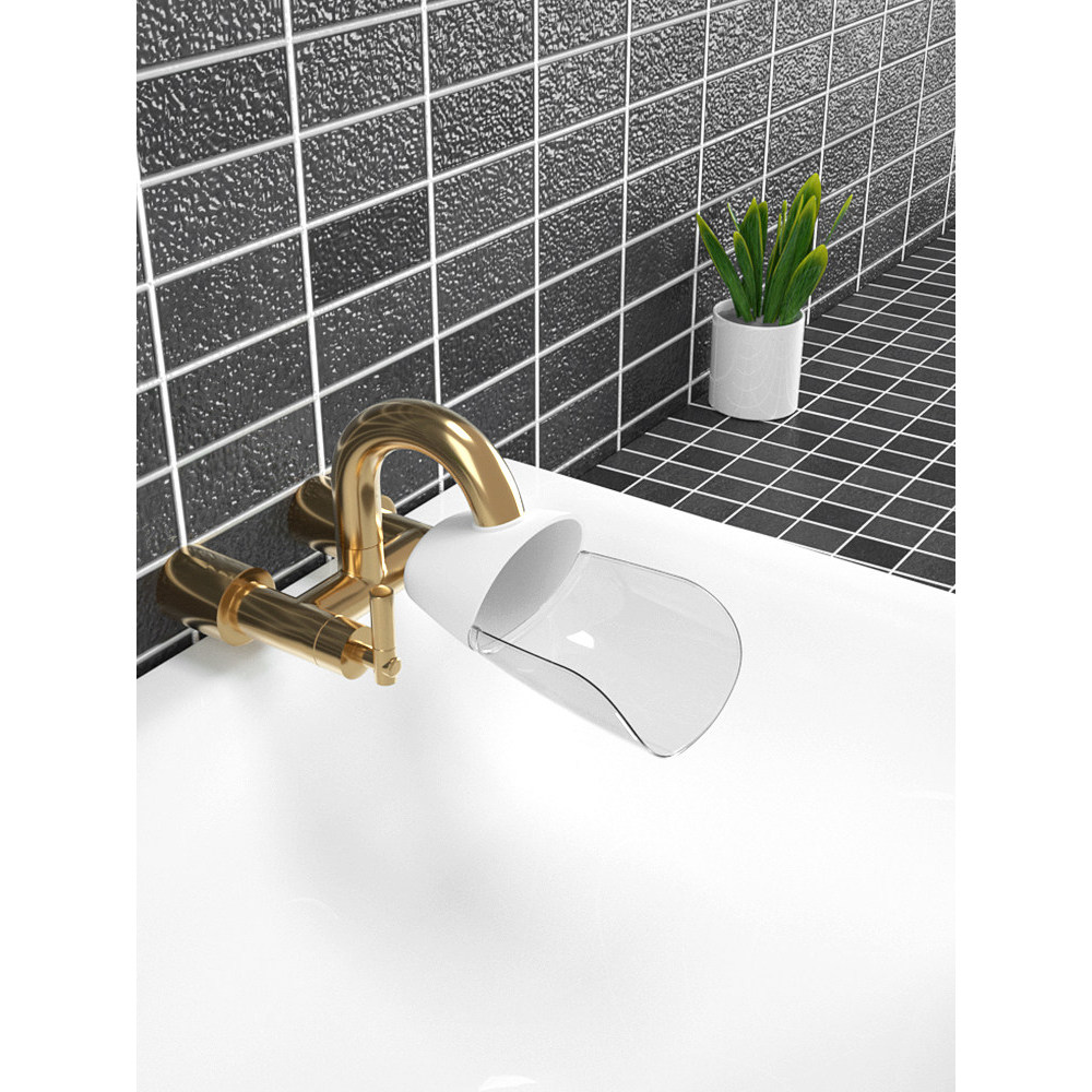 Faucet Extender Children Baby Handwashing Faucet Extension Extender Faucet Sink Splash-Proof Aid Car