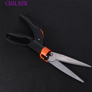 กรรไกรตัดหญ้า CHALKER, กรรไกรสวนมือถือมัลติฟังก์ชั่น, กรรไกรป้องกันความเสี่ยง 360 หมุน Sharp เครื่องมือทําสวนอุปกรณ์บ้านสวน