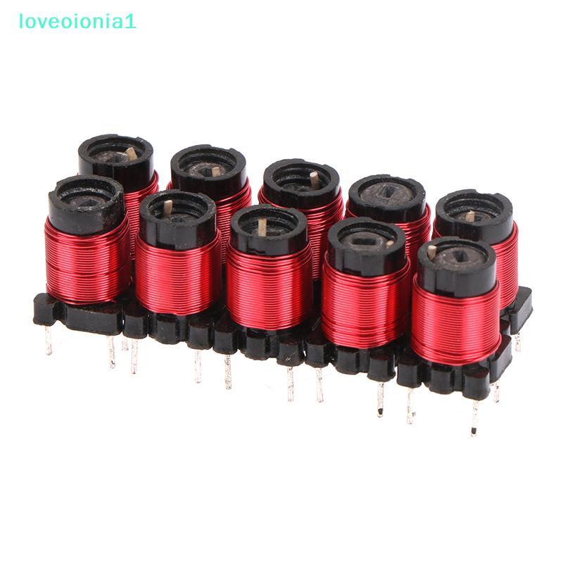 loveoionia1 10pcs 50T 13uh-34uH ปรับความถี่สูง Ferrite Core Inductor ปรับความถี่สูง Ferrite Core Coi